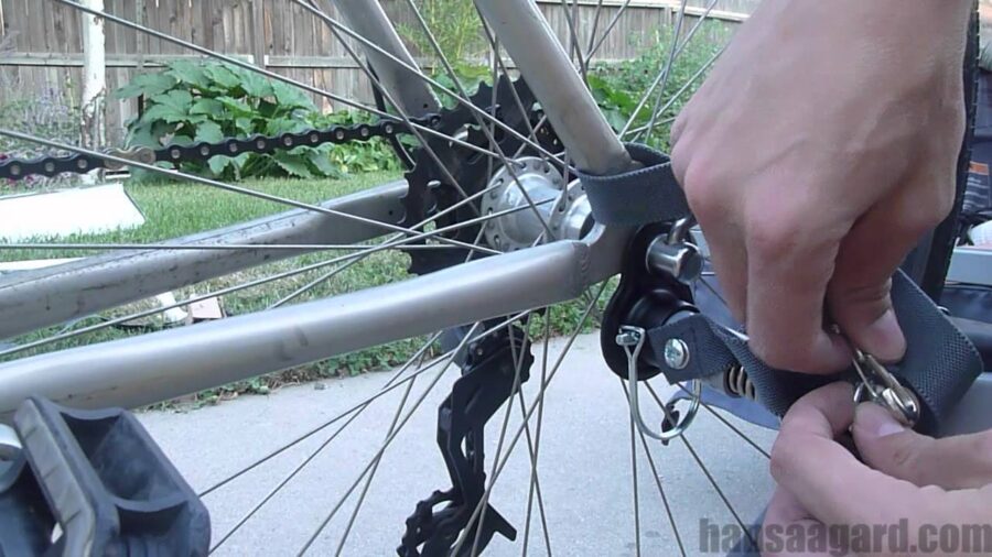 How to attach a bike trailer? Full Auto