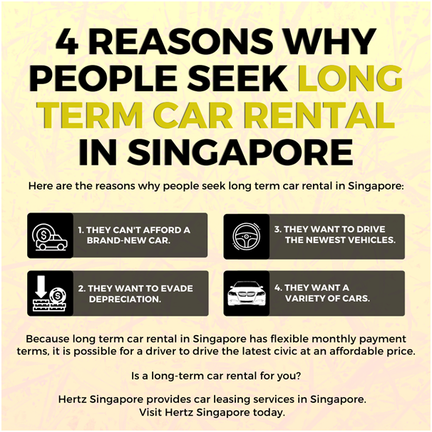 4 Reasons Why People Seek Long Term Car Rental In Singapore