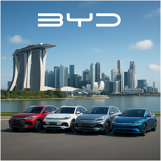 The Top Reasons BYD Electric Cars Are Ideal for Singapore Roads