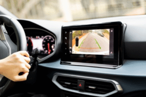 Testing Integrated Reverse Camera Displays in Consoles