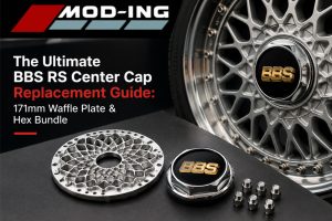 The Ultimate BBS RS Center Cap Replacement Guide 171mm Waffle Plate and Hex Bundle